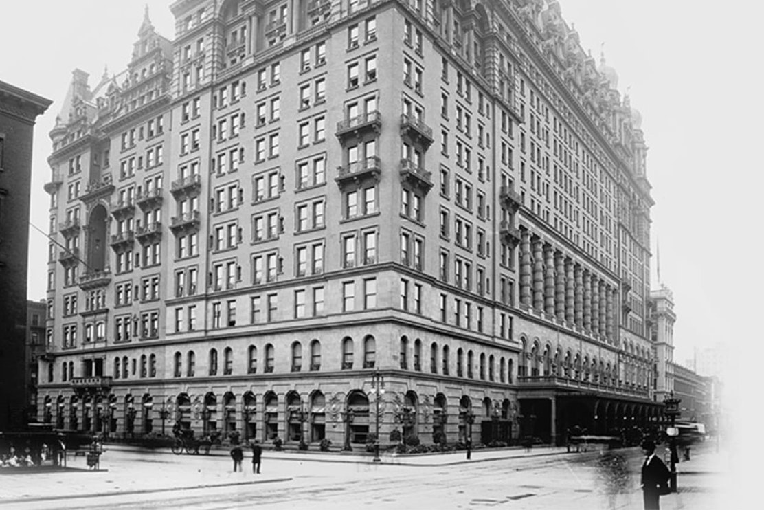 Parisian-born Frederic Schumacher arrives to New York and introduces his line of premium fabrics. Soon Schumacher fabrics line the most sumptuous rooms in the country, from private manses to custom commissions for grand properties like the Waldorf-Astoria Hotel.