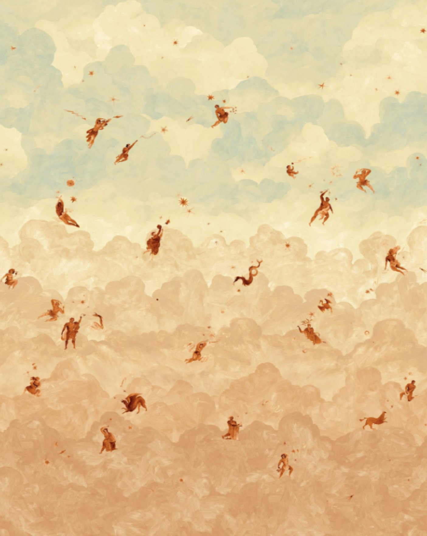 A sample of Ascendance wall coverings design