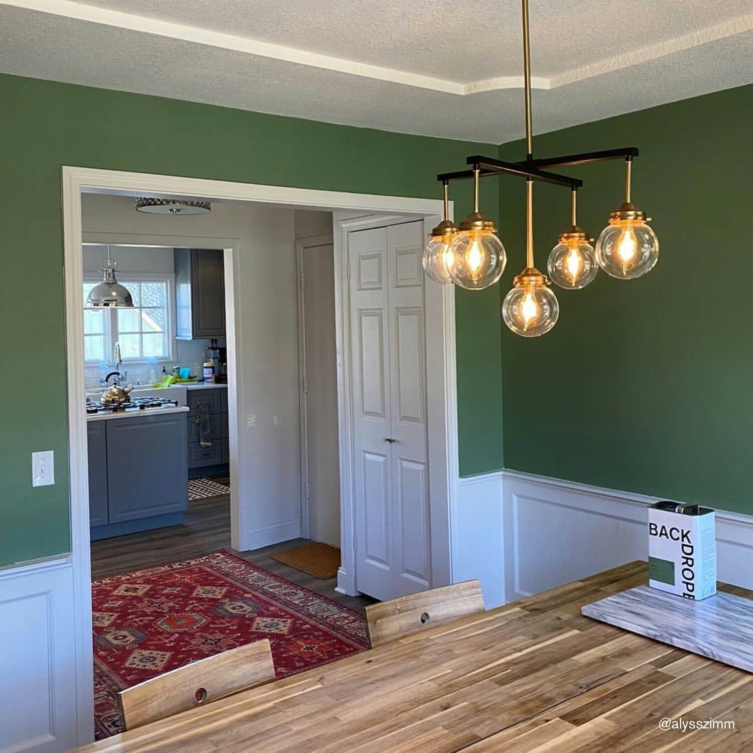 LAWN PARTY in Interior Standard Finish painted in a Dining Room