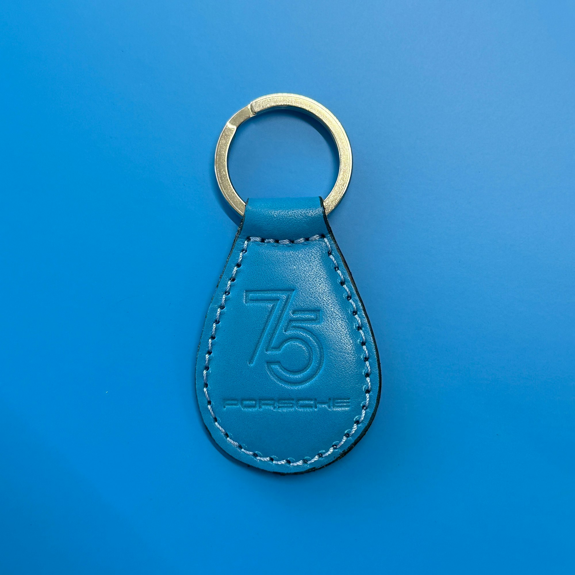 riviera blue keychain
