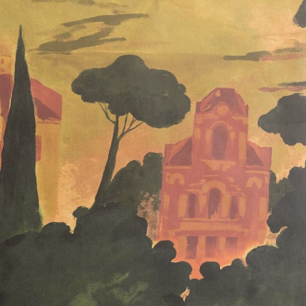 Appian Way - Daylight A detail image of Appian Way wallcovering design