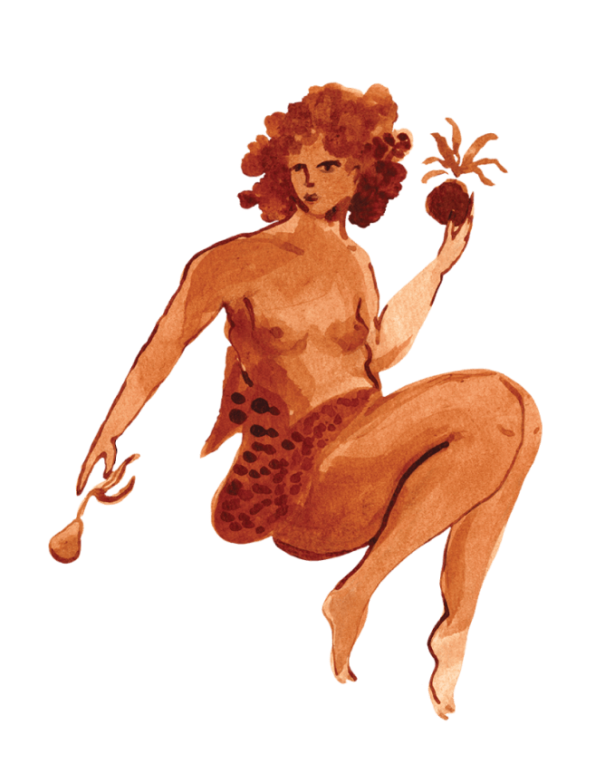 A detail figure from Ascendance wallcoverings design by Xavier Donnelly