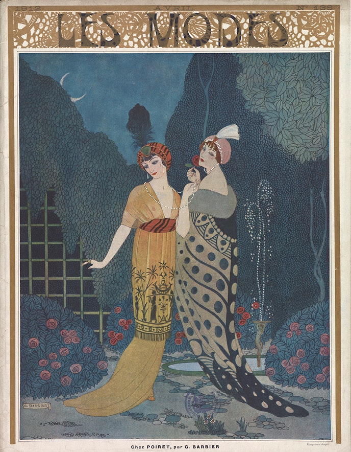 Avant-garde visionary Paul Poiret becomes the first fashion designer to create a groundbreaking collection for Schumacher.